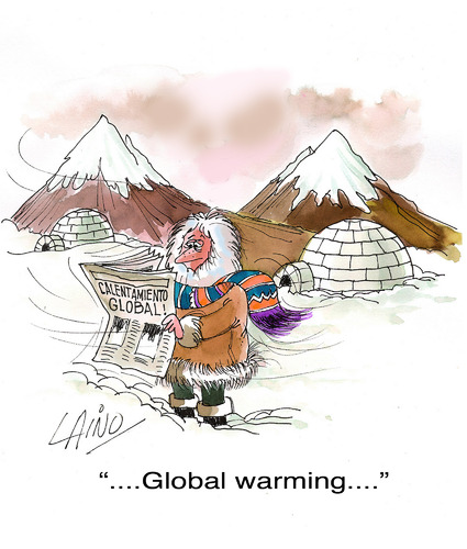 Cartoon: Global Warming (medium) by LAINO tagged global,warming