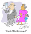 Cartoon: Milk Serving (small) by LAINO tagged milk,serving