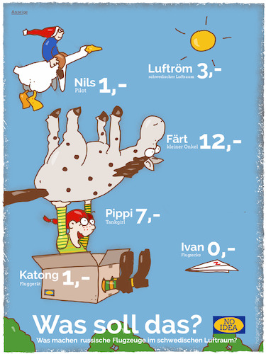 Cartoon: Anzeige (medium) by hollers tagged ikea,schweden,luftraum,russland,aufklärungsflugzeug,pippi,langstrumpf,nils,holgersson,nato,ikea,schweden,luftraum,russland,aufklärungsflugzeug,pippi,langstrumpf,nils,holgersson,nato