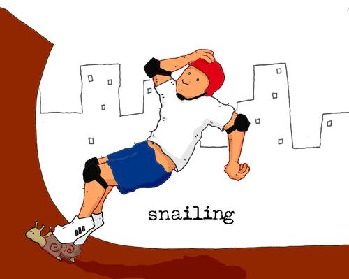 snailing