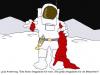 Cartoon: Armstrong (small) by hollers tagged armstrong,astronaut,mond,step