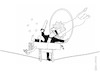 Cartoon: circus (small) by hollers tagged multitasking,education,circus,parents,children,artist