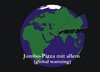Cartoon: Global warming (small) by hollers tagged pizza,pitch,earth,erde,global,warming,erderwärmung