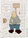 Cartoon: Horror (small) by hollers tagged zyklop,klopapier,zyklopapier,toilette,toilettenpapier,papier,scheisse