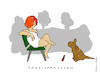 Cartoon: Passivfrauchen (small) by hollers tagged passivrauchen,frauchen,gassi,hund,stöckchen,rauchen