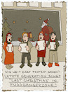 Cartoon: Protest song (small) by hollers tagged letzte,generation,protest,last,christmas,grenzen,singen,fussgängerzone,belästigung,musik,klima,klimaaktivisten