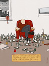 Cartoon: Verlängerung! (small) by hollers tagged wettfrusten,frust,weltlage,wettrüsten,alkohol,konsum,freizeit,konjunktur,hoffnungslosigkeit