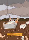 Cartoon: WOA26 (small) by hollers tagged warken,wacken,open,air,nina,gesundheitsministerium,kürzungen,familienversicherung,ärzte,patienten,musik,festival