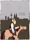 Cartoon: Zu Köln (small) by hollers tagged köln,klein,karneval,karnevalsanfang,fünftejahreszeit,cowboy,verkleidung,kostüm,elfterelfter,narren,stadt,flm,western