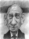 Cartoon: ehud olmert (small) by salnavarro tagged caricature pencil international politcs