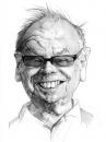 Cartoon: Jack Nicholson (small) by salnavarro tagged caricature,pencil,hollywood,icon