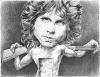 Cartoon: Jim Morrison (small) by salnavarro tagged caricature pencil music star rock and roll doors morrison
