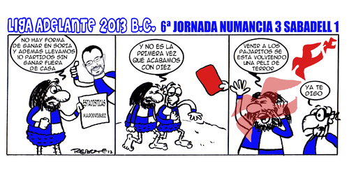 Cartoon: Division Maldita 06 (medium) by rebotemartinez tagged liga,adelante,sabadell