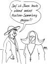 Cartoon: Angebot (small) by besscartoon tagged kirche,pfarrer,nonne,religion,katholisch,hostien,bess,besscartoon