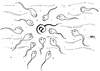 Cartoon: Blindgänger (small) by besscartoon tagged sperma,spermien,camputer,technik,bess,besscartoon