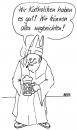 Cartoon: Der große Vorteil (small) by besscartoon tagged pfarrer,katholisch,bier,rauchen,kirche,religion,beichte,bess,besscartoon