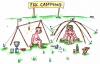 Cartoon: FKK Camping (small) by besscartoon tagged fkk,frau,mann,strand,camping,bess,besscartoon