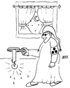 Cartoon: Ich sehe was was du nicht siehst (small) by besscartoon tagged mann,blind,blindheit,blindenbinde,sehen,licht,kerze,handicap,behinderung,gesundheit,dunkelheit,bess,besscartoon