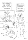 Cartoon: Maulschlüssel (small) by besscartoon tagged arbeit,auto,automechaniker,maulschlüssel,bess,besscartoon