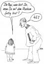 Cartoon: Nur mal ne Frage (small) by besscartoon tagged kind,mann,student,bess,besscartoon