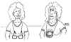 Cartoon: ohne Titel (small) by besscartoon tagged frauen,alter,brille,zahnersatz,behinderung,bess,besscartoon