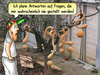 Cartoon: Schwebezustand (small) by besscartoon tagged mann,baum,fragen,antworten,fragezeichen,schwebezustand,bess,besscartoon