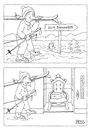Cartoon: Sessellift (small) by besscartoon tagged winter,wintersport,sport,skifahren,fahrstuhl,schnee,lift,sessellift,sessel,bess,besscartoon