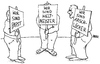 Cartoon: Sind wir nicht prima?! (small) by besscartoon tagged männer,papst,kirche,weltmeister,arschloch,bess,besscartoon
