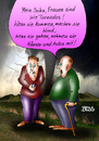 Cartoon: So ist das Leben! (small) by besscartoon tagged männer,frauen,beziehung,liebe,tornado,wind,auto,haus,bess,besscartoon