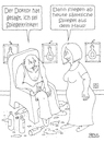Cartoon: Spiegeltrinker (small) by besscartoon tagged paar,ehe,beziehung,alkohol,drogen,arzt,doktor,trinken,spiegel,spiegeltrinker,bess,besscartoon
