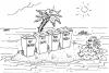 Cartoon: Umweltbewusst (small) by besscartoon tagged mann insel palme meer müll entsorgung altglas altpapier biomüll restmüll bess besscartoon