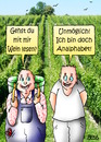 Cartoon: Wein lesen (small) by besscartoon tagged wein,lesen,männer,weinberg,analphabet,bess,besscartoon