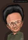 Cartoon: Kim Chong Il (small) by Vlado Mach tagged kim chong il corea