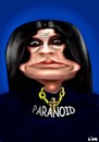 Cartoon: Ozzy2 (small) by Vlado Mach tagged famous,musician