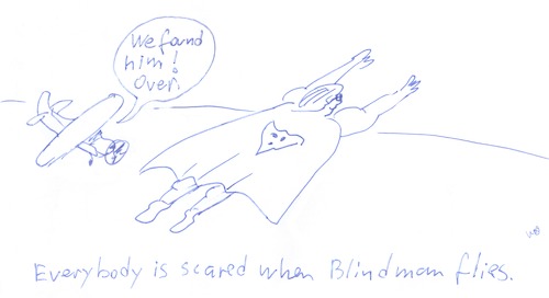 Cartoon: Blindman (medium) by koo tagged blindman