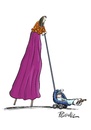 Cartoon: stilt life (small) by penwill tagged stilts,baby,mother,child,pushchair,stilt,walker