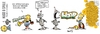 Cartoon: Hugo und Spule Folge 9 (small) by atzecomic tagged hugo,spule,roboter,schütz,atzecomic,vuvuzela