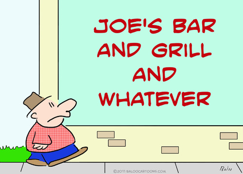 Cartoon: bar and grill and whatever (medium) by rmay tagged bar,and,grill,whatever