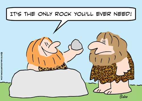 Cartoon: cave rock need (medium) by rmay tagged cave,rock,need