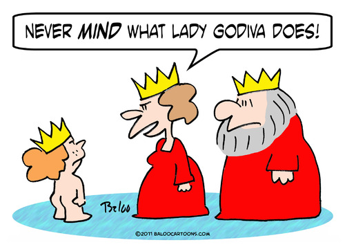 Cartoon: godiva lady never mind nude prin (medium) by rmay tagged godiva,lady,never,mind,nude,prin