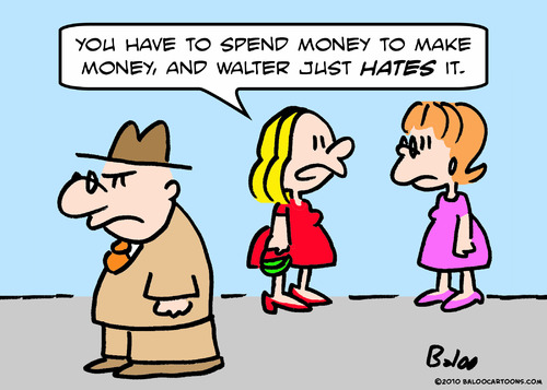 Cartoon: hates takes money make (medium) by rmay tagged hates,takes,money,make