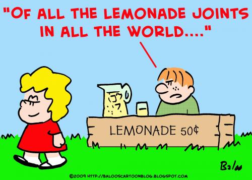 Cartoon: Lemonade joints in the world (medium) by rmay tagged lemonade,joints,in,the,world