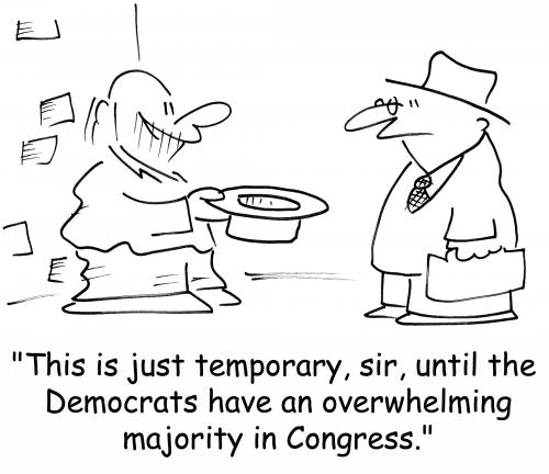Cartoon: majority in congress (medium) by rmay tagged majority,in,congress