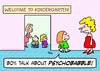 Cartoon: about psychobabble kindergarten (small) by rmay tagged about,psychobabble,kindergarten