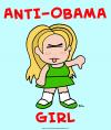 Cartoon: Anti Obama Girl (small) by rmay tagged anti obama girl