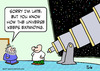 Cartoon: astronomer universe expanding (small) by rmay tagged astronomer,universe,expanding