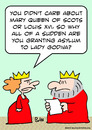 Cartoon: asylum lady godiva king (small) by rmay tagged asylum,lady,godiva,king