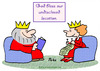 Cartoon: bless god undisclosed location (small) by rmay tagged bless,god,undisclosed,location,king,queen