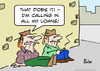 Cartoon: bums calling in all loans (small) by rmay tagged bums,calling,in,all,loans