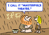 Cartoon: caveman masterpiece theatre (small) by rmay tagged caveman masterpiece theatre